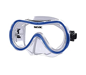 【中古】【輸入品・未使用】Seac Salina MD Masque de snorkeling garcon/femme Bleu