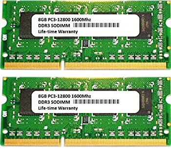 【中古】【輸入品・未使用】16GB 2x8GB RAMメモリ SODIMM Dell Inspiron 15 (3521) ノートパソコン用