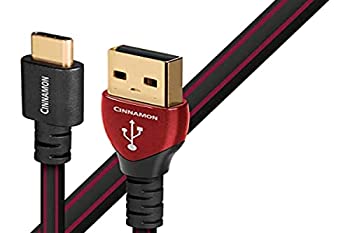 【中古】【輸入品・未使用】AudioQuest Cinnamon USB A to Cケーブル.75m