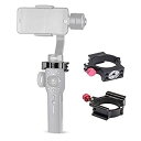 【中古】【輸入品・未使用】Kuxiu Zhiyun Smooth 4リングクランプ 4リングV2コールドシューアダプター スムーズな4ジンバルスタビライザー用 ロードマイク/LEDビデオライト/