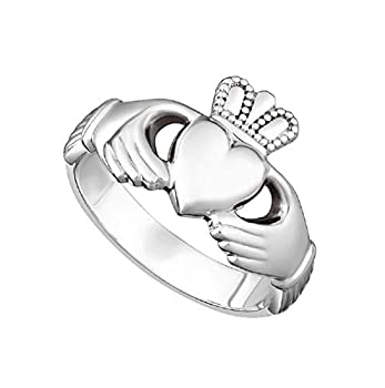 【中古】【輸入品・未使用】クラダリング 立体的 スターリングシルバー アイルランド製 サイズ8〜13 【中古】【輸入品・未使用】クラダリング 立体的 スターリングシルバー アイルランド製 サイズ8〜13