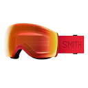 【中古】【輸入品・未使用】Smith Skyline XL スノーゴーグル メンズ (Lava、Chromapop Everyday Red Mirror)