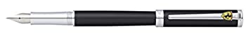 šۡ͢ʡ̤ѡ(Fountain Pen%% Fine Nib%% Ferrari Satin Black) - Sheaffer Ferrari Intensity Satin Black Fountain Pen%% Fine Nib (FE0952143)