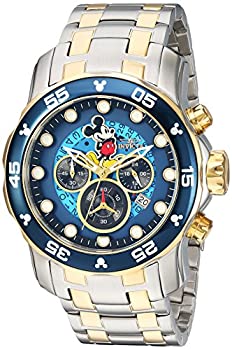 【中古】【輸入品・未使用】Invicta Men &apos;s &apos; Disney Limited Edition &apos; QuartzステンレススチールCasual Watch %カン..