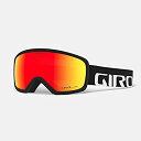 【中古】【輸入品・未使用】Giro Ringo 大人用 スノーゴーグル - ブラック ワードマークストラップ 鮮やかなエンバーレンズ付き (2021)