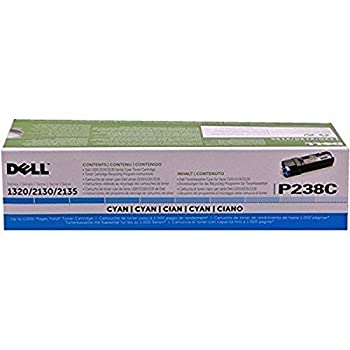 【中古】【輸入品・未使用】DELL 1320C TONER CARTRIDGE P238C CYAN