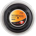 【中古】【輸入品・未使用】Tier One T1-Firewire Co-Polyester テニスストリング ブラック 17ゲージ(1.25mm) - 200...