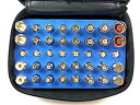 【中古】【輸入品・未使用】ConnectoRF ユニバーサルRF同軸コネクターアダプターキット N TNC BNC SMA UHF Mini-UHF F RCA...