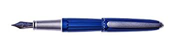 【中古】【輸入品 未使用】Diplomat エアロブルー 万年筆 細字 ブルー