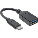 【中古】【輸入品・未使用】USB-C（Type-C） - USB Type-Aアダプタケーブル、USB 3.1、Gen 1、5 Gbps、USB-IF認定、Thunderbolt 3、M/F、15.24 cm