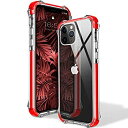 【中古】【輸入品・未使用】MATEPROX iPhone 11 Pro Max対応 ケース クリア 高耐久 保護クリスタルバックカバー 耐衝撃バンパーケース付き...