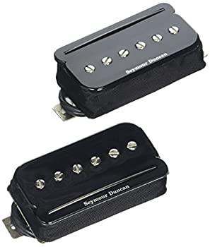 【中古】【輸入品・未使用】Seymour Duncan SHPR-1S Humbucker Kit P-Rails Micro pour Guitare Electrique Noir