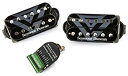 【中古】【輸入品・未使用】Seymour Duncan Gus G Signature Humbucker Pickup Set Black