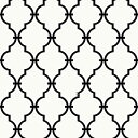 yÁzyAiEgpzYork Wallcoverings Ys9100 Peek-a-boo Graphic Trellis Wallpaper%J}% White/black%J}% New