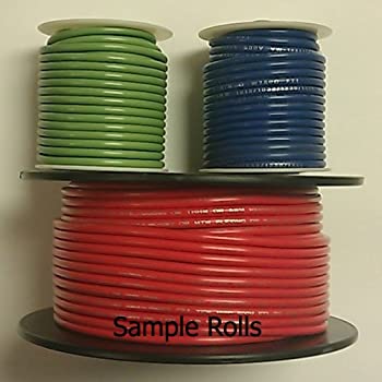 ブラウン14?AWG Stranded 600?VフックUpワイヤ???100?'ロール