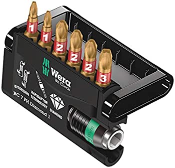 【中古】【輸入品・未使用】Wera(ヴェラ) バイトーションダイヤモンド ビットチェック 6本 ラピダプタ..