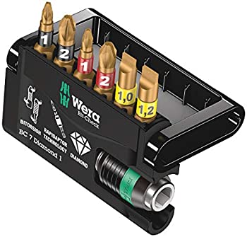 【中古】【輸入品・未使用】Wera(ヴェラ) バイトーションダイヤモンド ビットチェック 7本 ラピダプタ..