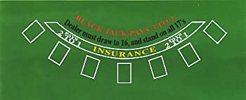 【中古】【輸入品・未使用】ブラックジャックレイアウト