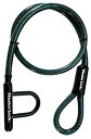 【中古】【輸入品・未使用】Master Lock 8156DPS High Security Cable with U-Lock