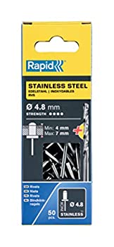 【中古】【輸入品・未使用】ラピッドリベットステンレス製ドリルビット、4.8 x 10 mm、5000396-50個