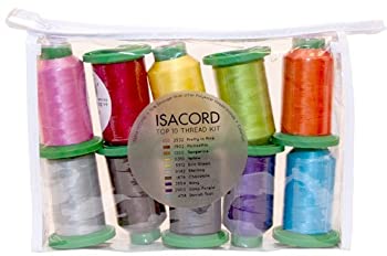 【中古】【輸入品・未使用】ISACORD 40-10 spool assortment by AMANN