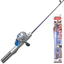 【中古】【輸入品・未使用】Zebco Starwars Rey spin-castコンボ6?lb