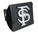 【中古】【輸入品・未使用】Florida State Univ。( " " " " FS )ブラックHitchカバー(4)