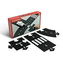 Waytoplay 12 Ring Road%カンマ% Building Set%カンマ% Black with White Striping