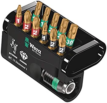 【中古】【輸入品・未使用】Wera(ヴェラ) バイトーションダイヤモンド ビットチェック 11本 ラピダプター 057421