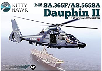 【中古】【輸入品・未使用】KH80108 1:48 Kitty Hawk SA.365F / AS.565SA Dauphin II Helicopter MODEL..