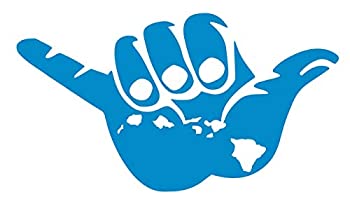 【中古】【輸入品・未使用】UR Impressions OBlu Shaka Hang Loose Hawaiian Islandsデカールビニール..