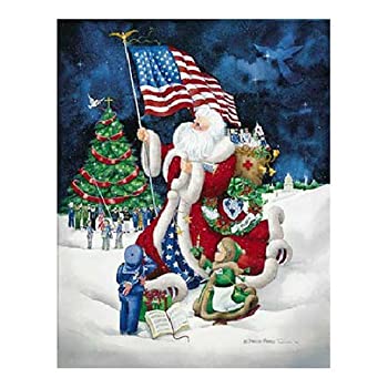 【中古】【輸入品・未使用】Master Pieces American Santa 1000 Piece Jigsaw Puzzle