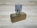 【中古】【輸入品・未使用】Parker n400bニードルバルブ1?/ 4?%ダブルクォーテ% *の新しいアウトボックス*