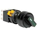 【中古】【輸入品・未使用】IDEC(アイデック) 照光セレクタスイッチ H6シリーズ φ16 丸形 45°-3ノッチ 両リターン HA1F-33C64G(2)