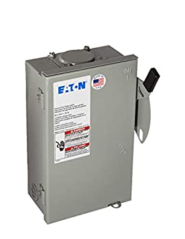 【中古】【輸入品・未使用】EATON CORPORATION Eaton Dg221Nrb 屋外安全スイッチ 120/240V 30アンペア グレー