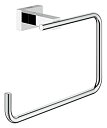 【中古】【輸入品・未使用】グローエ(GROHE) エッセンシャル キューブ タオルリング 40510001