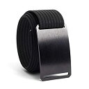 【中古】【輸入品・未使用】GRIP6 91.4cm/36インチ ニンジャ 男性用 カジュアル ウェブベルト ブラックバックル&ブラックストラップ 36 ブラック...