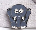 【中古】【輸入品・未使用】Elephantゴルフボールマーカーと磁気帽子クリップ(4)