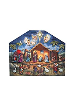 【中古】【輸入品 未使用】Byers Choice Nativity Advent Calendar