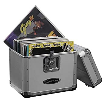 【中古】【輸入品 未使用】KROM Series Silver Record / Utility Case for 70 12 Vinyl Records LPs