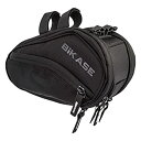 【中古】【輸入品・未使用】Bikase 1032 Wing Seat Pack Seat Bag Black 1