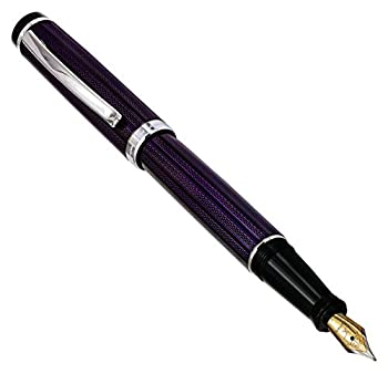 【中古】【輸入品・未使用】Xezo ダイヤモンドカット 万年筆 (Incognito Purple F)