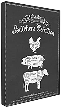【中古】【輸入品・未使用】The Stupell Home Decor Collection ブッチャーセレクション 鶏肉 ポーク ..