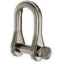 【中古】【輸入品・未使用】Ronstan Standard Dee Shackle - 4.8mm(3/16%ダブルクォーテ%) Pin