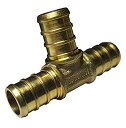 【中古】【輸入品・未使用】100ピース3?/ 4?%ダブルクォーテ% x 3?/ 4?%ダブルクォーテ% x 3?/ 4?%ダブルクォーテ% PEX Tee???継手真鍮クリンプ(鉛フリー)(3)