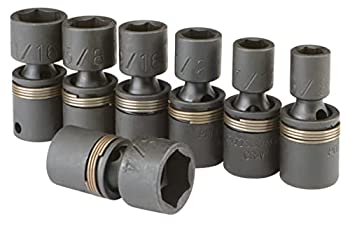 šۡ͢ʡ̤ѡ7 Piece 3/8 Inch Drive SAE Impact Swivel Socket Set: 3/8 ...