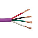 【中古】【輸入品・未使用】4C/16 AWG 65ストランド 無酸素銅スピーカーケーブル PVC JKT パープル 500フィートボックス NAC Wire a...