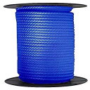 【中古】【輸入品・未使用】アンカーロープドックライン3?/ 8?%ダブルクォーテ% x 400?' Braided 100?%ナイロンロイヤルブルーMade i...