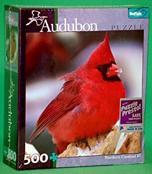 【中古】【輸入品・未使用】Buffalo Games Audubon: Winter Cardinal III