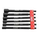 yÁzyAiEgpzABN Impact Nut Driver Tool Set - 8pc SAE 6 IN Long Shank Nut Driver Bits Magnetic Tip Sockets%J}% 1/4 IN Hex Shank